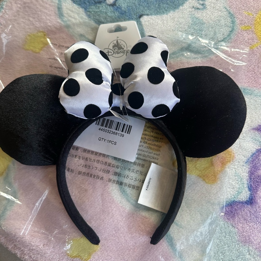 Disney Minnie Mouse Polka Dot Ears Headband